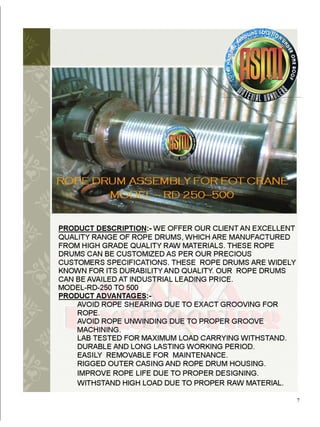 Crane spare mechanical