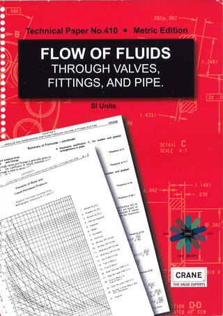 Crane tp 410 flow of fluids