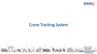 Crane tracking system
