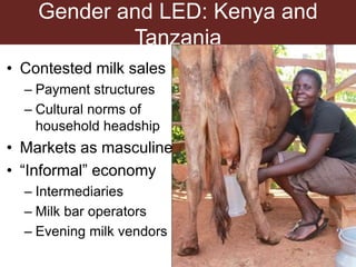 Understanding pathways toward low emissions livestock: Evidence from Kenya and Tanzania