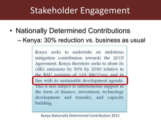 Understanding pathways toward low emissions livestock: Evidence from Kenya and Tanzania
