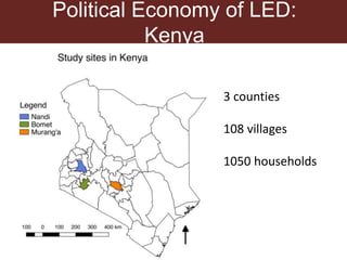 Understanding pathways toward low emissions livestock: Evidence from Kenya and Tanzania