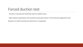 SIXTH CRANIAL NERVE PALSY- Diagnosis and management | PPTX