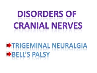 Cranial nerve disorders