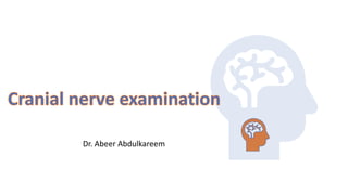 Dr. Abeer Abdulkareem
 