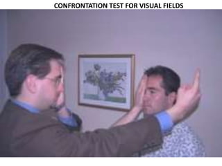 CONFRONTATION TEST FOR VISUAL FIELDS
 