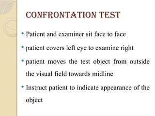 CRANIAL NERVES EXAMINATION pptxxx............pptx