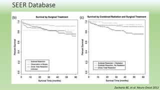SEER Database
Zacharia BE, et al. Neuro Oncol 2012
 