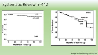 Systematic Review n=442
Yang I, et al Neurosurg Focus 2010.
 