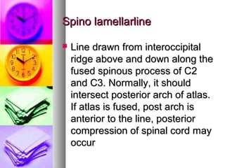 Craniovertebral junction | PPT