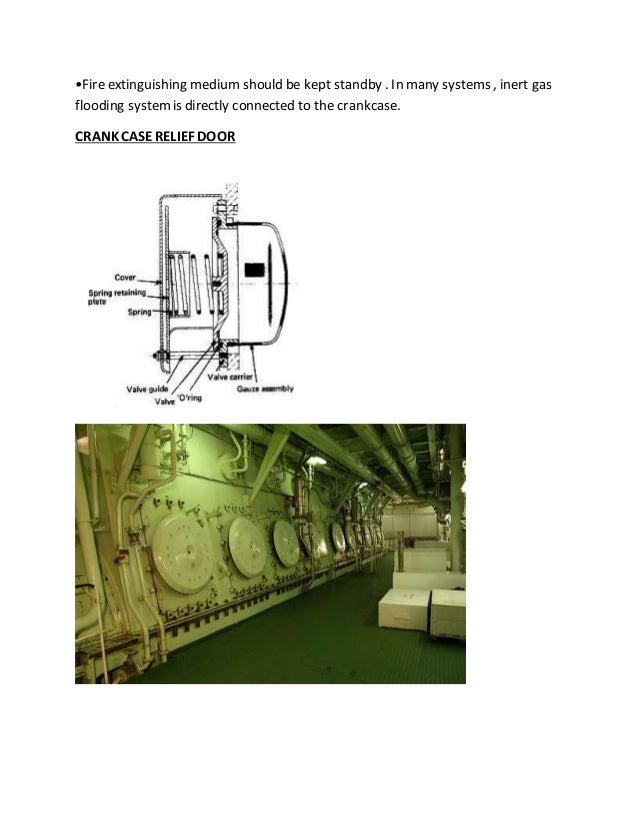 Crankcase explosion mechanism