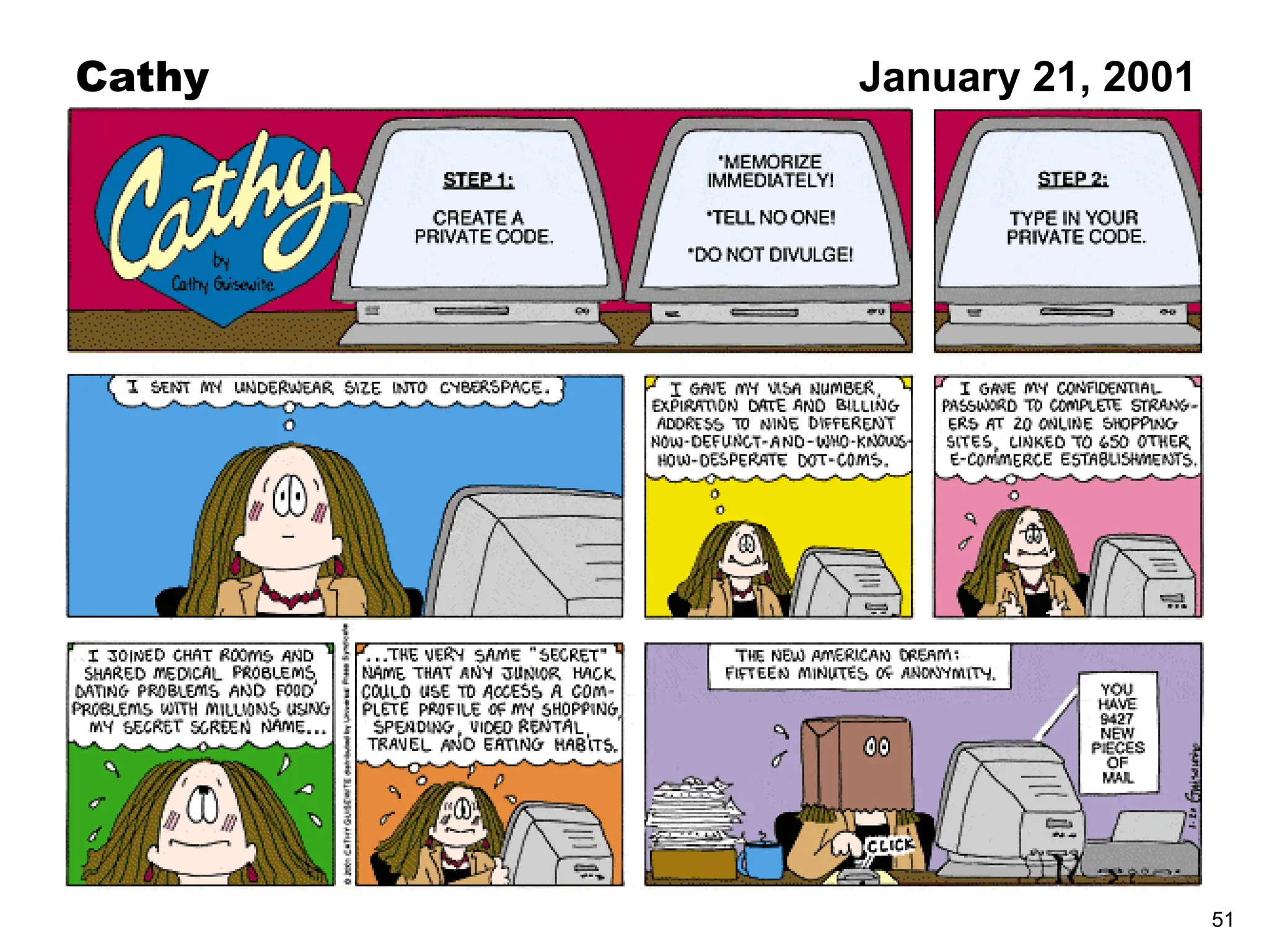 51
Cathy January 21, 2001
 