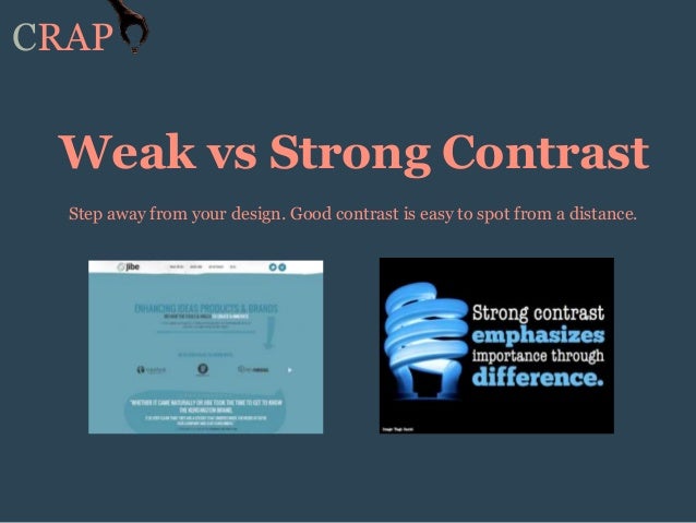 crap principles of design