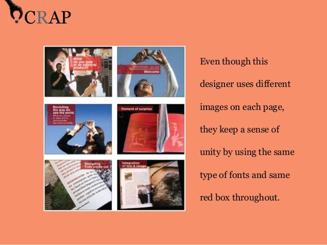 crap principles of design