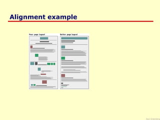 Saul Greenberg
Alignment example
 