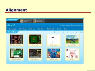 Saul Greenberg
Alignment
 