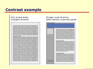 Saul Greenberg
Contrast example
 