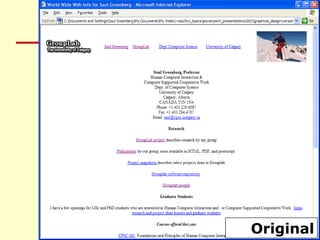 Saul Greenberg
Original
 