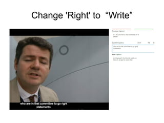 Change 'Right' to “Write” 
 