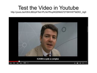 Test the Video in Youtube 
http://youtu.be/43hrLtB2qi4?list=PLHeYfhcpf4QSNbG72YSlHV67TeEKC_Ag0 
 
