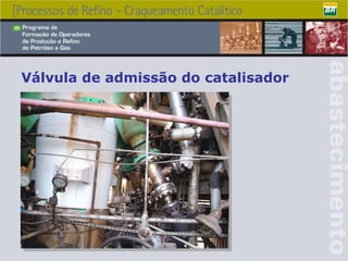 Válvula de admissão do catalisador 