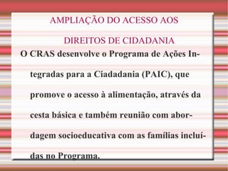 Calendário 2010 REUNIÃO DE FAMÍLIA Local: CRAS São Benedito Horário: 17:30h 25 de fevereiro  08 de julho 25 de março  26 de agosto 29 de Abril  23 de setembro 27 de Maio  28 de outubro 24 de Junho  25 de novembro 