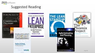 Suggested Reading
Page 88
Continuous Delivery, Lean & DevOps
 