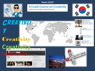 Team 15122




Creativit
y
Creativity
Creativity
Creativity
 