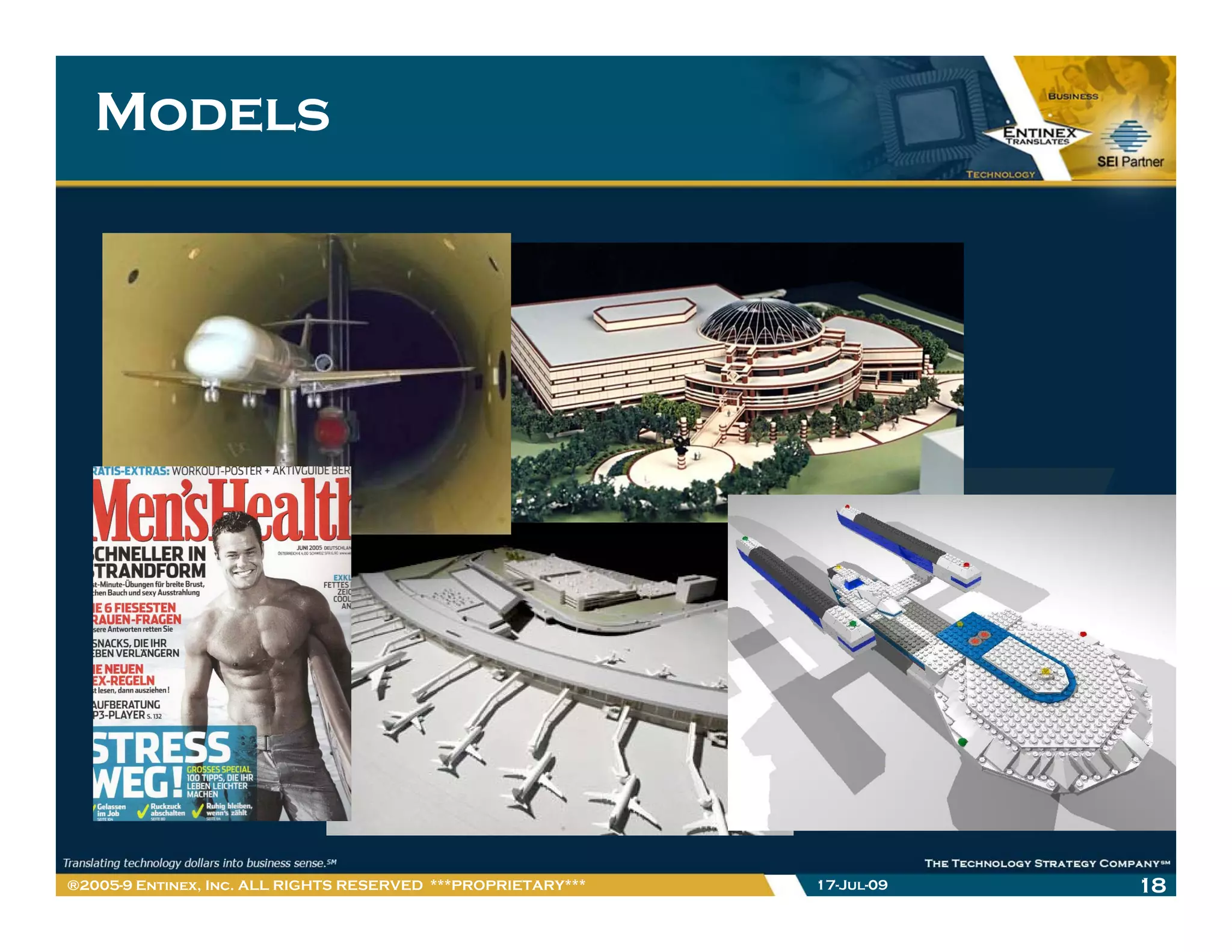 Models




®2005-9 Entinex, Inc. ALL RIGHTS RESERVED ***PROPRIETARY***   17-Jul-09   18
 