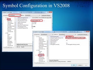 Symbol Configuration in VS2008
 
