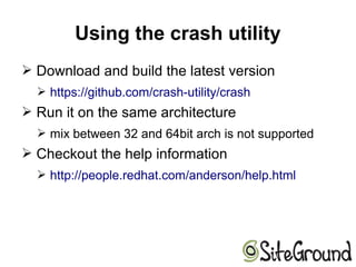 Linux Kernel Crashdump | ODP