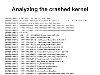 Linux Kernel Crashdump | ODP