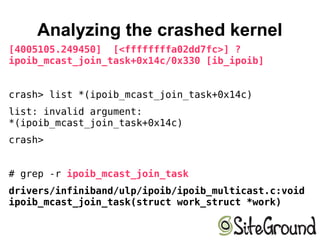 Linux Kernel Crashdump | ODP