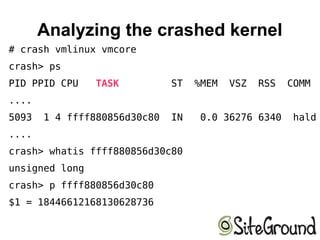 Linux Kernel Crashdump | ODP