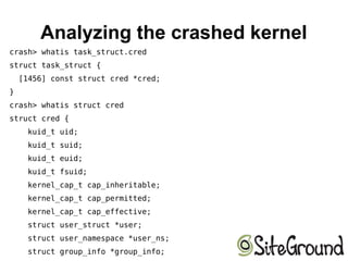 Linux Kernel Crashdump | ODP