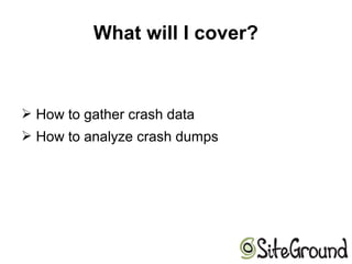 Linux Kernel Crashdump | ODP