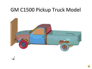 GM C1500 Pickup Truck Model
 