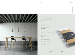 CRASSEVIG37
OXTON/technicaldata
Oxton 160
Oxton 200 / 240
160 cm
200 / 240 cm
100 cm 200 / 240 cm
Oxton 300
Oxton Meet 200_240
300 cm110 cm
80 cm
160 cm
74cm74cm
74cm
110cm
OXTON MEET
/ table
POLA LIGHT
/ stool
Opposite page
 