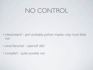 Crate - ruby based standalone executables