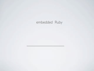 Crate - ruby based standalone executables