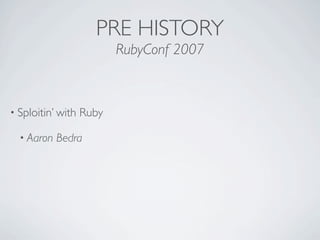 Crate - ruby based standalone executables