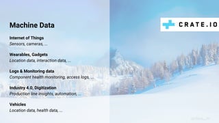 Open Machine Data Analysis Stack with Docker, CrateDB, and Grafana ...