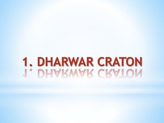 Cratons of india