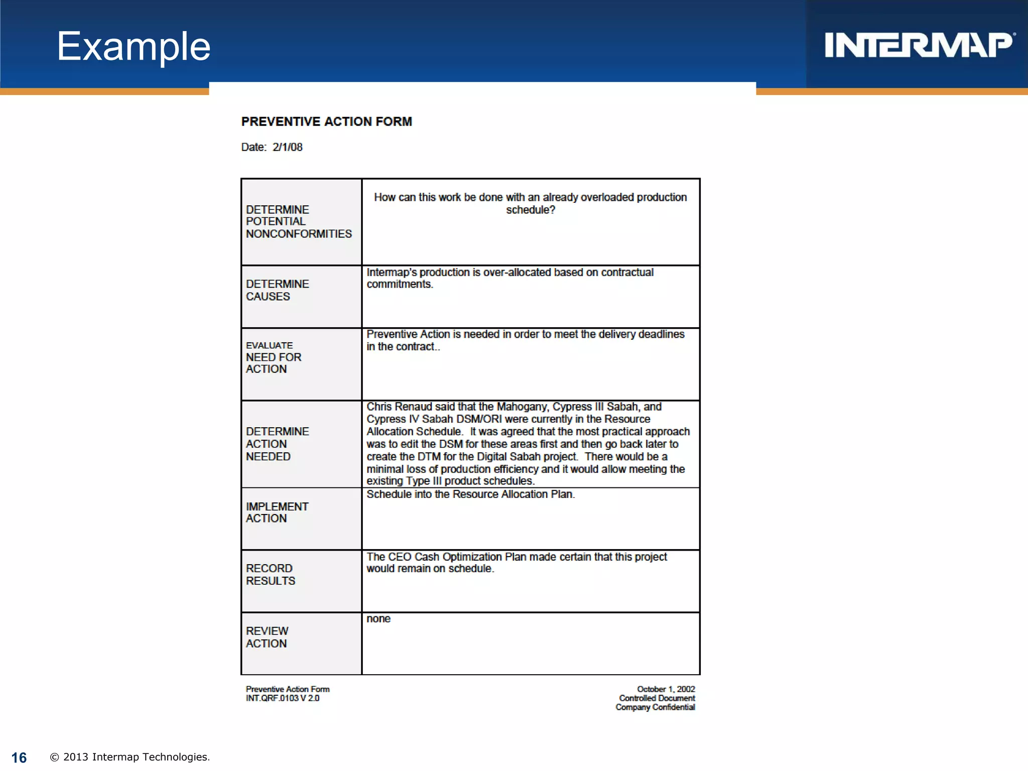 Example

16

© 2013 Intermap Technologies. All rights reserved.

 