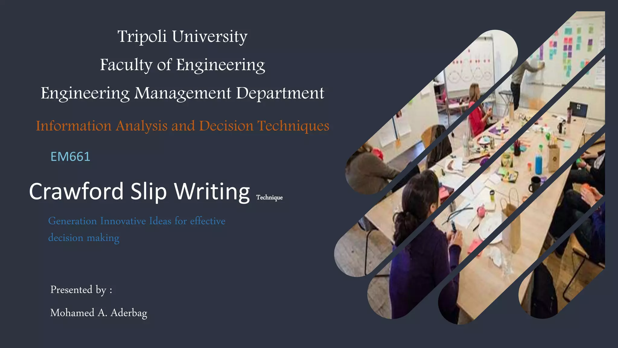 Writing Slip Method Crawford slip writing | PPTX
