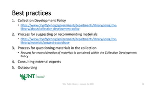 Library Collection Development: Core Principles, Key Approaches, & Best ...