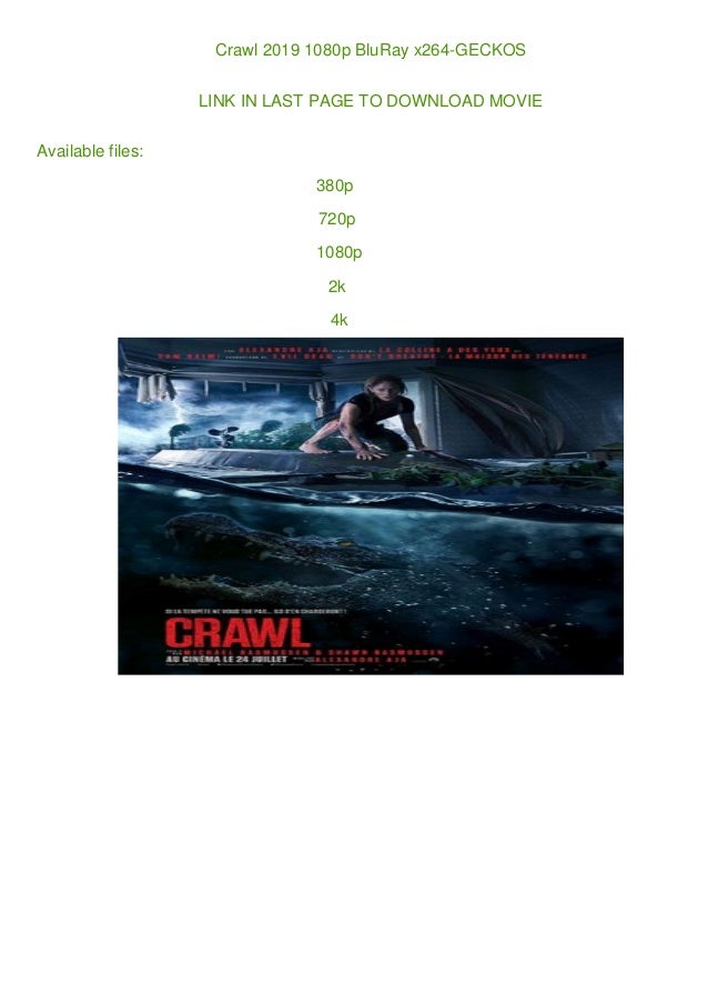 Crawl 2019 1080p Bluray X264 Geckos