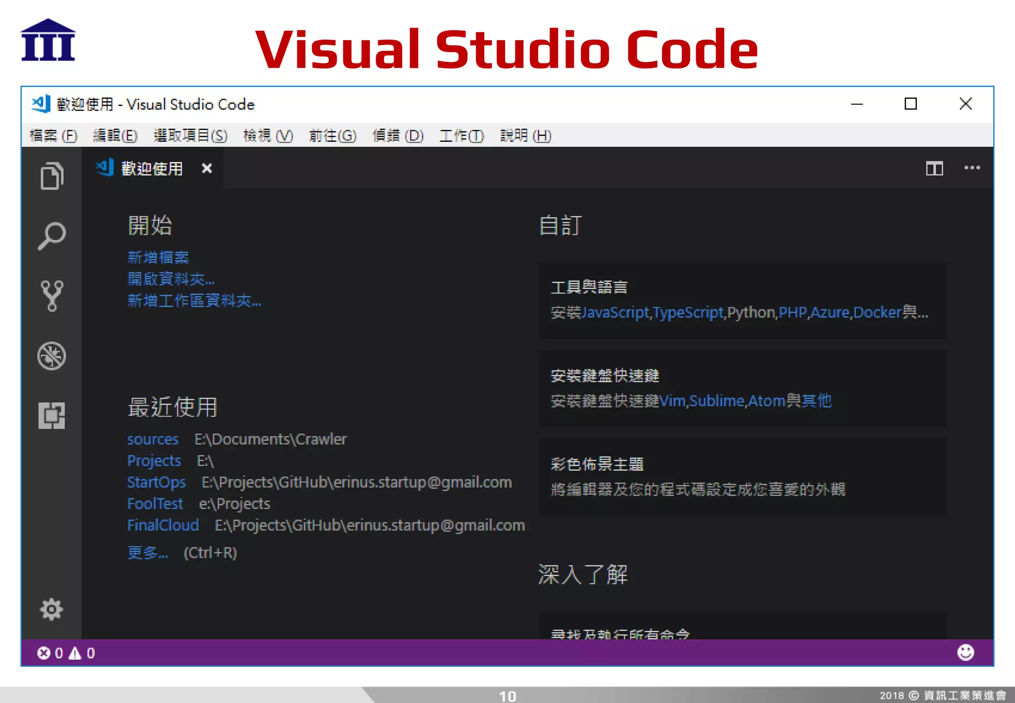 Visual Studio Code
10
 