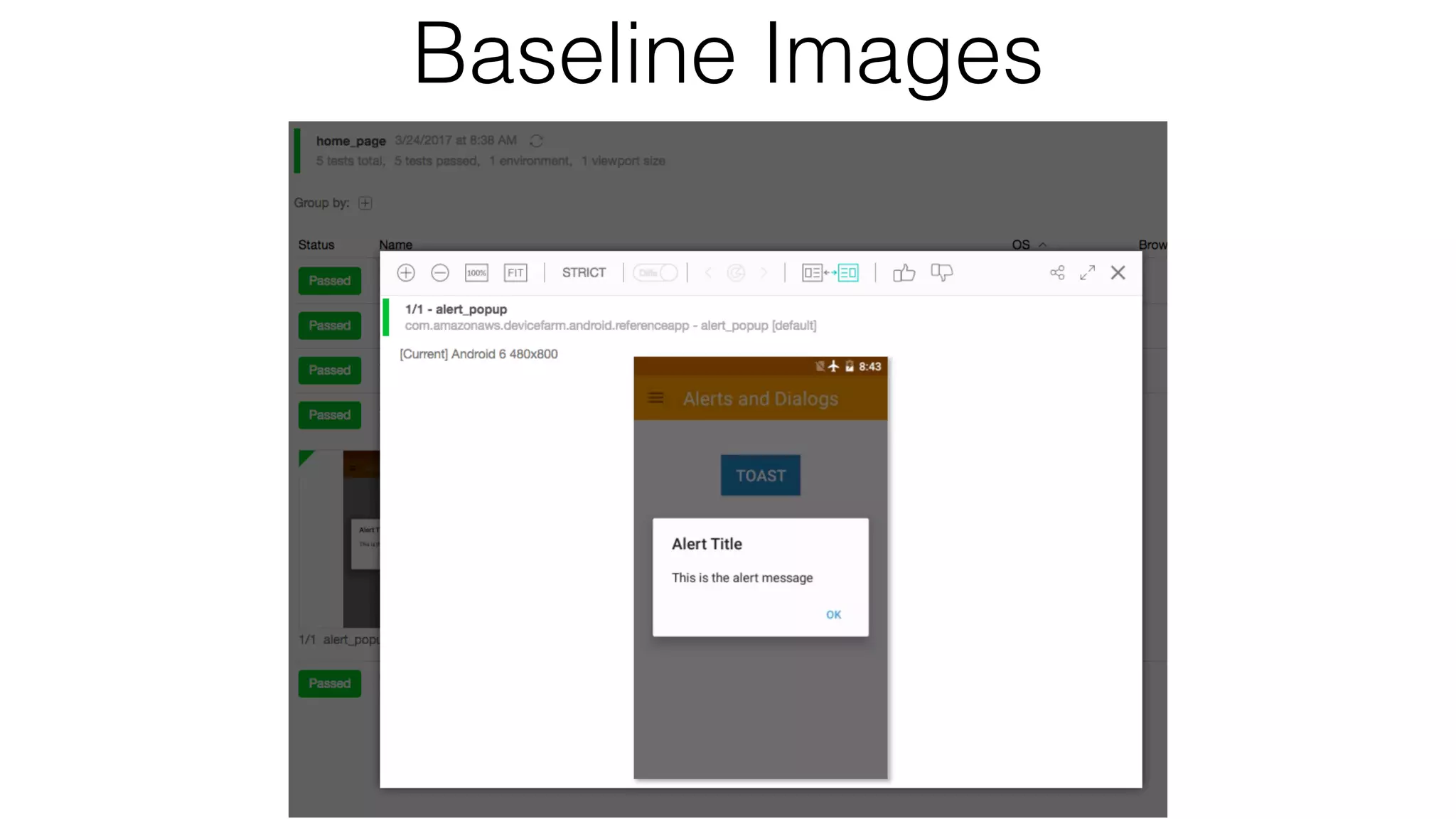 Baseline Images
 