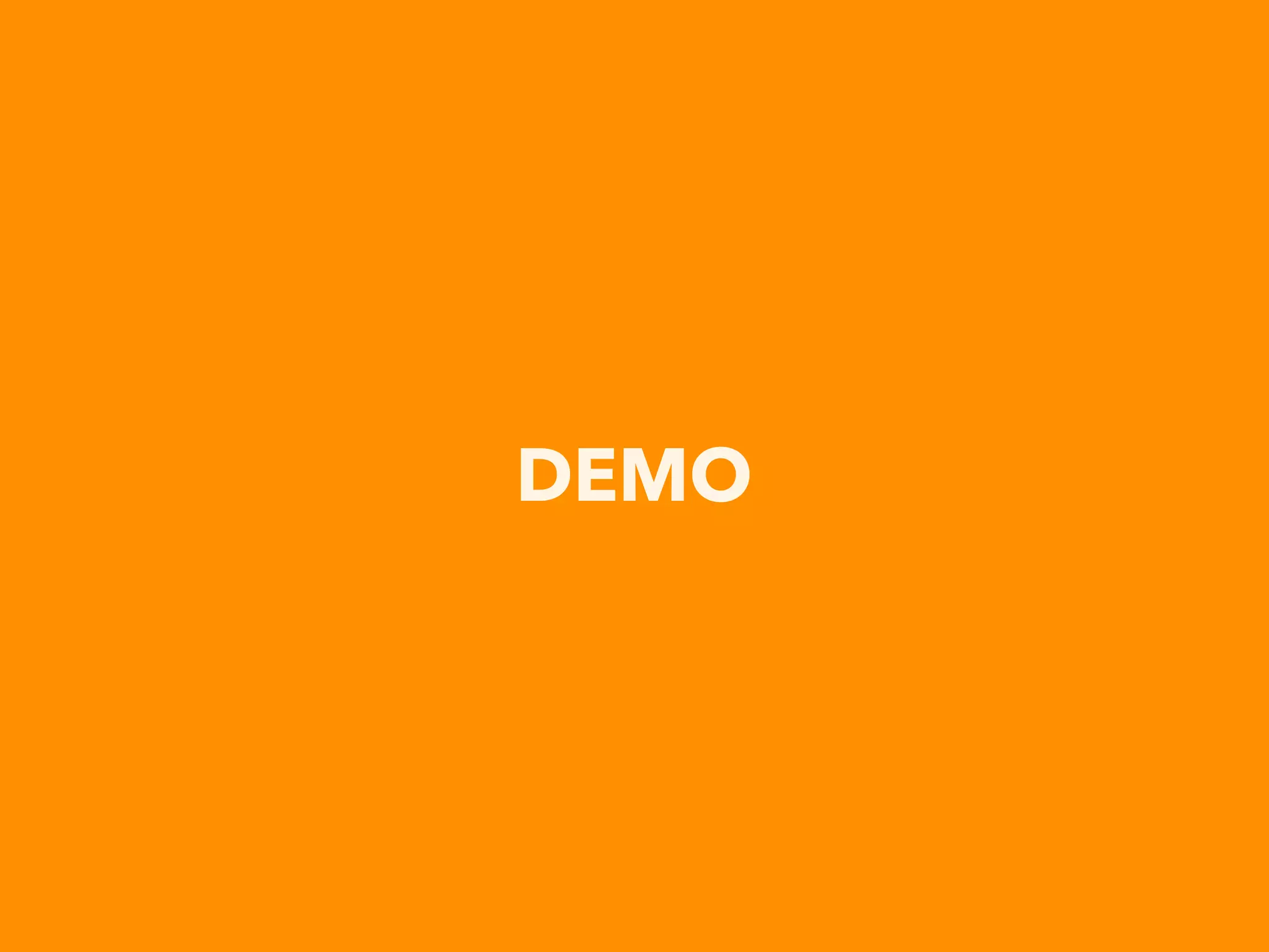DEMO
 